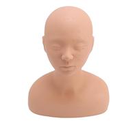 Modello della Testa di Pratica del Trucco, Massaggio Facciale Mezzo Corpo Mannequin Cesto Stabile per Negozi di Salone