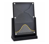 Modello dell'esperimento Galton Board, modello matematico della | Dimostrazione didattica della probabilità con curva, ispira curiosità e migliora l'apprendimento(Black)