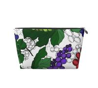 Modello dell'uva, Borsa da toilette Borsa per trucco Borsa per cosmetici Borsa da toilette da viaggio portatile
