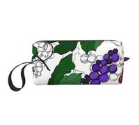 Modello dell'uva, Borsa per il trucco Borsa per cosmetici Borsa da toilette da viaggio portatile Borsa per trucco Organizer