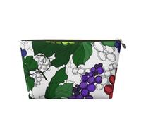 Modello dell'uva, Borsa per il trucco Borsa per cosmetici Borsa da toilette da viaggio portatile Borsa da toilette