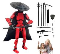 Modello Di Action Figure - Giocattolo Giunto Mobile, Stile Robot Dinamico, Da Scrivania Collezione | Stress Riduction Scolpted Mechanical Mechanical, Explay Stampato A Mano 3d Per La Celebrazione Nata