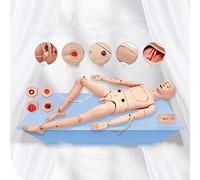 Modello di addestramento del manichino infermieristico - Dimostrazione completa del paziente di cura del corpo con moduli di puntura e cateteri urinari