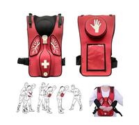 Modello di addestramento pratico for il primo soccorso Heimlich, adatto come accessorio didattico for for studenti dai 5 ai 12 anni, rosso(Red)