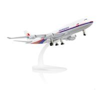 Modello di Aereo 1/300 VAA 747 - Modello di Aereo in Metallo pressofuso Atlantic - Modello di Aereo per Boeing 747 con Supporto (Lunghezza 8,3 Pollici) Regali per Gli Appassionati di Aviazione,