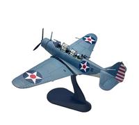 Modello di Aereo 1/72 per la Seconda Guerra Mondiale SBD Midway Dauntless Dive Bomber Battle Fighter Modello di Aereo Modello di Aereo in Metallo Collezione Squisita Regalo (Colore : B)