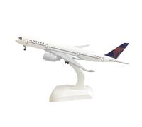 modello di aereo 20 Cm Per Il Modello Di Aereo Delta Airlines Airbus A350 1:300 Decorazione Giocattolo Aeromobile Modello Statico In Metallo Pressofuso