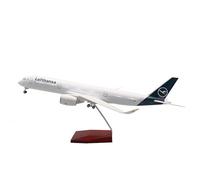 Modello Di Aereo A350 Lufthansa In Scala 1:142 Con Carrello Atterraggio Retrattile, Aeroplano In Resina ABS Alta Qualità Da Collezione For La Decorazione Casa/ufficio For Appassionati(Upgrade)