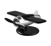 Modello di aereo ad energia solare | Decorazione per aereo ad energia solare per auto | Dashboard guidata dal sole per scrivania e interni