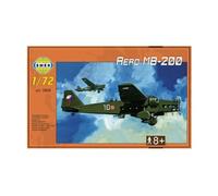 Modello di aereo Aero MB-200 in scala 1:72