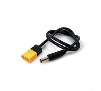 Modello di aereo Cavo di alimentazione con Per XT60 a DC 5.5x2.5/2.1mm Adattatore di stile del gomito per il trasferimento di potenza affidabile (5525)