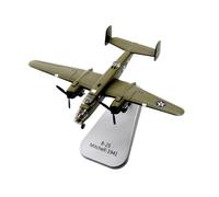 Modello di aereo da caccia in lega B25 1/144 per libreria da camera da letto