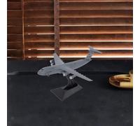 Modello di aereo da caccia in scala 1/400 per libreria da soggiorno