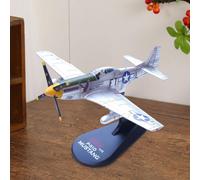 Modello di aereo da caccia P-51D in scala 1/72, modello da esposizione per