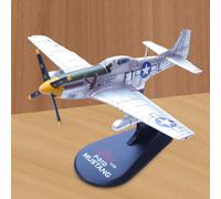Modello di aereo da caccia P-51D in scala 1/72 per mobiletto da ufficio e