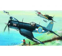 Modello di aereo F4U-1 Corsair in plastica da assemblare