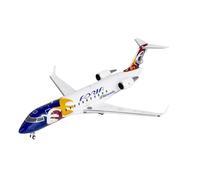 modello di aereo For 52081 Slovenia Adria Airways CRJ-100ER F-GPYQ Pressofuso In Scala 1:200 Modello Da Collezione In Metallo Aereo Giocattolo Snap-Fit Modello