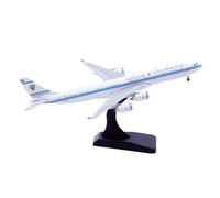 modello di aereo For Il Governo Del Kuwait A340-500 Modello Di Aereo In Scala 1:400 Pressofuso 9K-GBB Ornamenti Da Collezione Statici Con Supporto