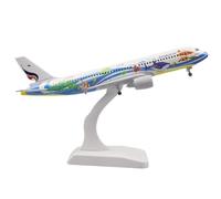 Modello Di Aereo In Metallo 20 Cm 1 400 PER Spring Airlines A320 Replica Materiale In Lega Con Carrello Atterraggio Playkit(Bangkok Fish)