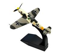 Modello Di Aereo In Metallo Pressofuso In Scala 1:72 Per Caccia Tedesco Messerschmitt BF109 For Commemorate Collection