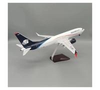 Modello Di Aereo In Resina Da Collezione In Scala 1:85 47 Cm Per B737 Mexico Con Carrello Atterraggio Base For Commemorate Collection(With light)