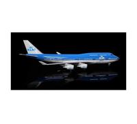 Modello di aereo in resina pressofusa 1/150 per B747 con luci e ruote decorazione da collezione Set da gioco per hobby in miniatura(With light)