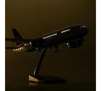 Modello di aereo in scala 1/130 per Air Canada B787 Dreamliner con luci e ruote in resina pressofusa 43 cm Playkit(With light)