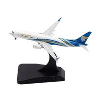 Modello di aereo in scala 1 400 B737-8MAX A4O-MA per modello Oman Air, esposizione in rifinito pressofuso Playkit