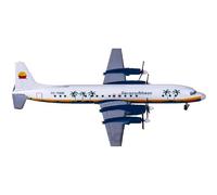 modello di aereo Modello Da Collezione In Scala 1:400 For AC411096 Russian Aviation Il-18 CU-T1532 Modello Di Aereo In Metallo Pressofuso Snap-Fit Modello
