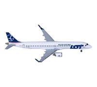 modello di aereo Modello Da Collezione In Scala 1:500 For Il Modello Di Aereo In Lega Di Metallo 536325 Embraer ERJ-195 SP-LND Della Polish Airlines