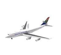 modello di aereo Modello Da Collezione Pressofuso In Scala 1:500 For Aereo South African Airways B747-300 Con Carrello Di Atterraggio In Lega