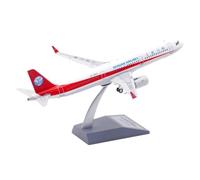 modello di aereo Ornamenti Da Collezione For Sichuan Airlines Airbus A321 Pressofuso In Scala 1:200 Modello Di Aereo B-1053 Con Supporto