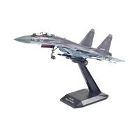 modello di aereo Scala 1/100 Per Modello Di Aereo Da Caccia SU-35 Pressofuso In Metallo Russo Su 35 Modello Finito Di Visualizzazione Della Collezione Di Aerei(Su 27)