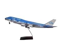 modello di aereo Scala 1:160 Per Modello Di Aereo KLM Boeing B747 Modello Di Aereo KLM Royal Dutch In Resina Pressofusa Con Luci(With light)