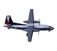 modello di aereo Scala 1:400 For AC411081 Philippine Airlines F-27 PI-C516 Modello In Metallo Pressofuso Aereo Modello Di Aviazione Giocattolo Snap-Fit Modello