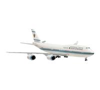 Modello di aereo volante Modello Aereo Lega Con Carrello Atterraggio Scala 1/500 B747-8 9K-GAA Dell'aeronautica Militare Kuwait Pressofuso aviazione aereo Modello
