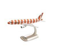 Modello di aereo volante Modello Di Aereo In ABS A320 Condor In Scala 1:200 Giocattolo Da Assemblare For La Collezione aviazione aereo Modello(Orange)