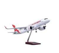 Modello di aereo volante Modello Pressofuso In Scala 1:80 Dell'aereo Airbus Della AirArabia Airlines A320 For Esposizione Da Collezione aviazione aereo Modello