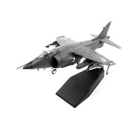 Modello di Aeroplano 1:72 per Malvinas War Harrier Jump Fighter Jet Diecast Modello di Aeroplano Modello di Aeroplano in Metallo Collezione squisita Regalo (Colore : A)