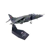Modello di Aeroplano 1:72 per Malvinas War Harrier Jump Fighter Jet Diecast Modello di Aeroplano Modello di Aeroplano in Metallo Collezione squisita Regalo (Colore : A)