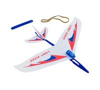 Modello di aeroplano con mattoncini da costruzione - Figura di aliante con mattoncini da costruzione, modello di aliante da collezione educativo | Giocattoli per bambini, terminal, torre radar, rimorc