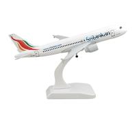 modello di aeroplano in lega For 20 cm in lega di metallo aereo A320 SriLankan Airlines modello di aereo 1/400 pressofuso modello di aereo in metallo ornamento single plane