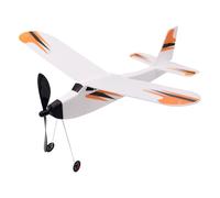 Modello di aeroplano - Kit per aeroplano con elastico da 33x17,5 cm, aliante per dinamiche di volo, giocattolo per aereo | Giocattolo volante per attività sportive all'aria aperta, apprendimento STEM,