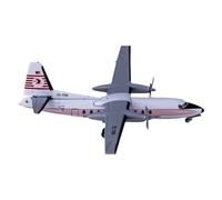 Modello di Aeroplano Metallo Decorazioni Souvenir in Lega Pressofusa Modello di Aereo F-27 TC-TON Turco in Scala 1:400 Kit di Modellismo
