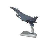 Modello di Aeroplano Metallo Scala 1:100 per Il Modello di Aereo da Caccia Supersonico F-15E Strike Eagle, Decorazioni da Tavolo in Miniatura Kit di Modellismo