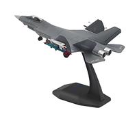 Modello di aeroplano pressofuso in lega 1/100 J35 con supporto espositivo per