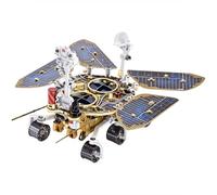Modello di assemblaggio fai da te in scala 1/23 in metallo Space Rover, puzzle meccanico 3D STEM per esplorazione spaziale, kit da collezione (281+PCS)
