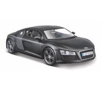 Modello di auto AUDI R8 1:24 nero