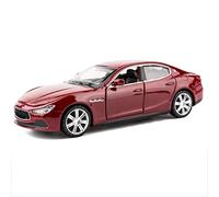 Modello di Auto Compatibile con Maserati Ghibli Modellino in Scala 1:32 Modello di colata in Lega Ornamenti da Collezione per Regali di Natale