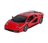 Modello di Auto Finito 1:24 per Lamborghini Countach LPI 800-4 Replica Miniatura Un Modello Auto in Lega Che Simula Gli Ornamenti Una Berlina Veicoli Motore(Red)